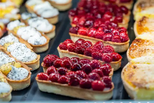 gateaux-individuels Gâteaux individuels citron, framboise