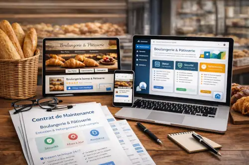 maintenance-contrat Forfait de maintenance web tout inclus boulangerie-pâtisserie:
