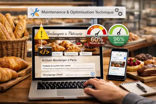 maintenance-technique Maintenance et optimisation technique de site web boulangerie-pâtisserie